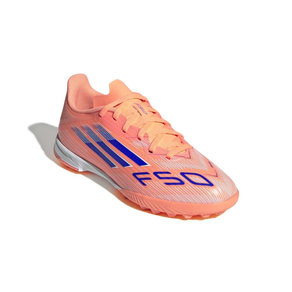 Adidas F50 Club TF Fotballsko Barn Coral Blaze