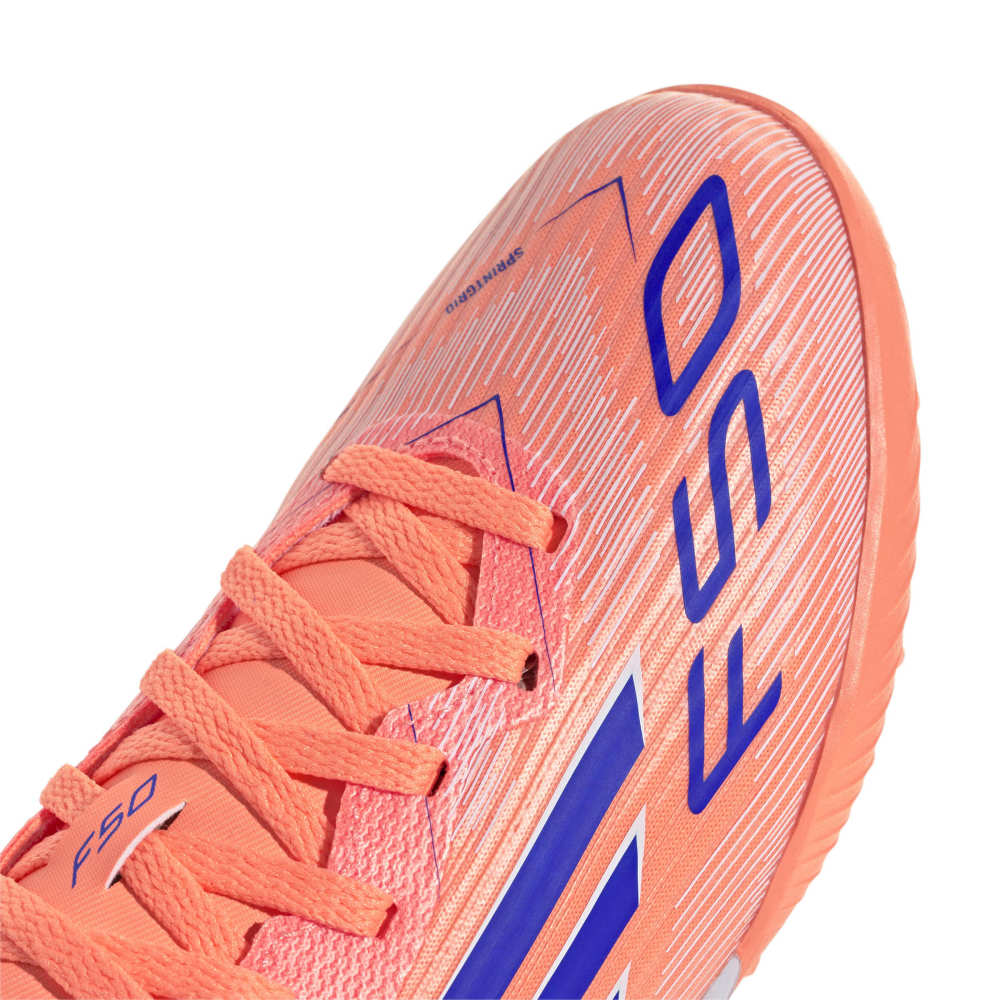 Adidas F50 Club TF Fotballsko Barn Coral Blaze