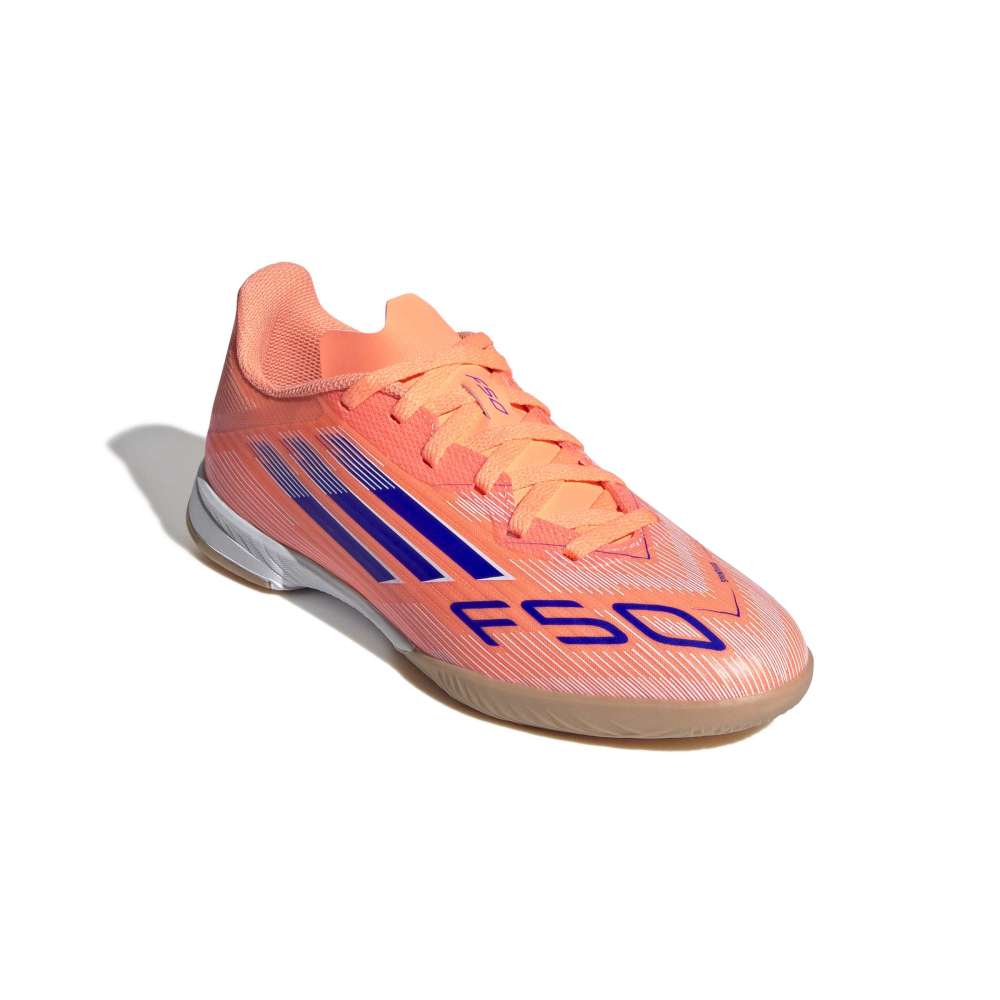Adidas F50 League IN Futsal Innendørs Fotballsko Barn Coral Blaze