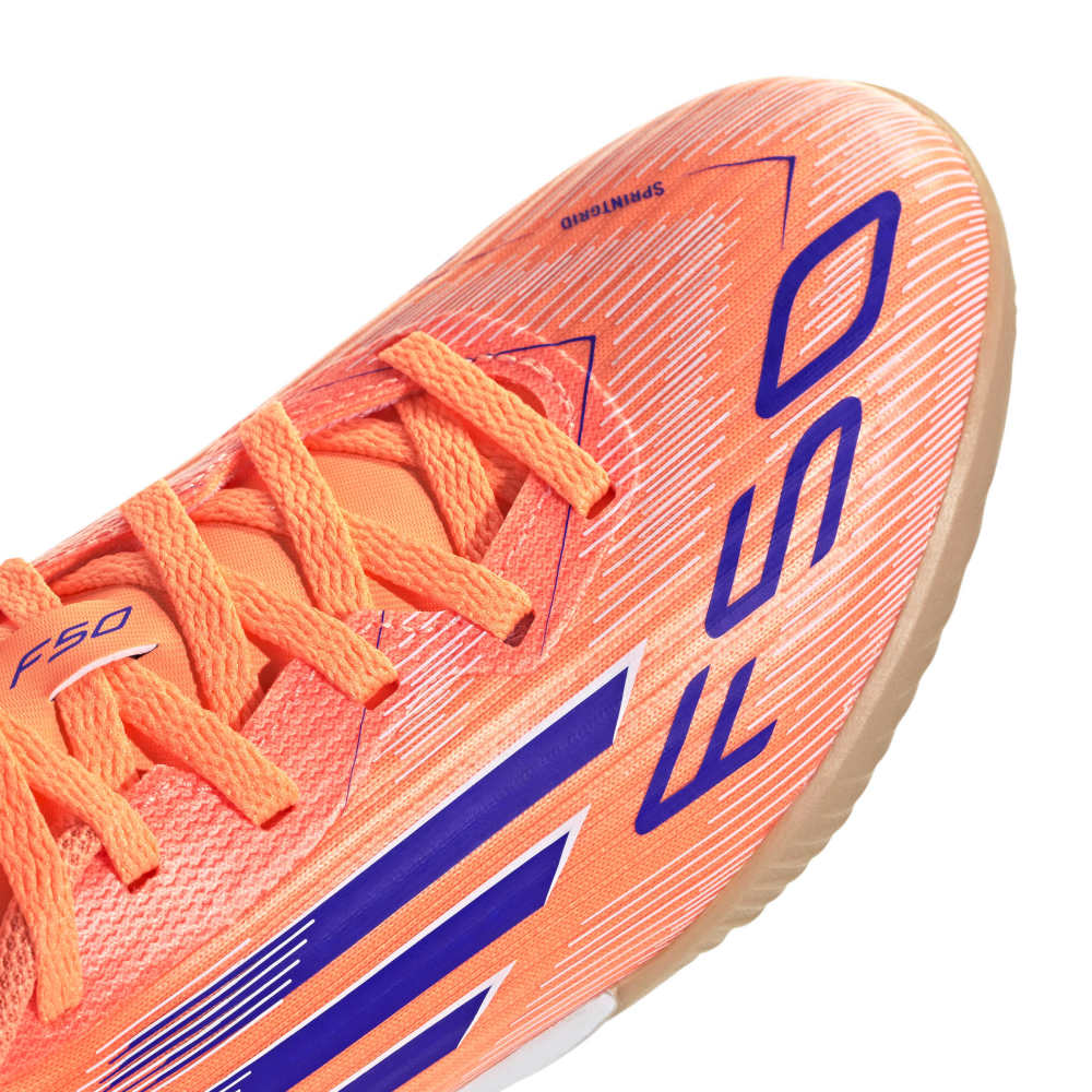 Adidas F50 League IN Futsal Innendørs Fotballsko Barn Coral Blaze