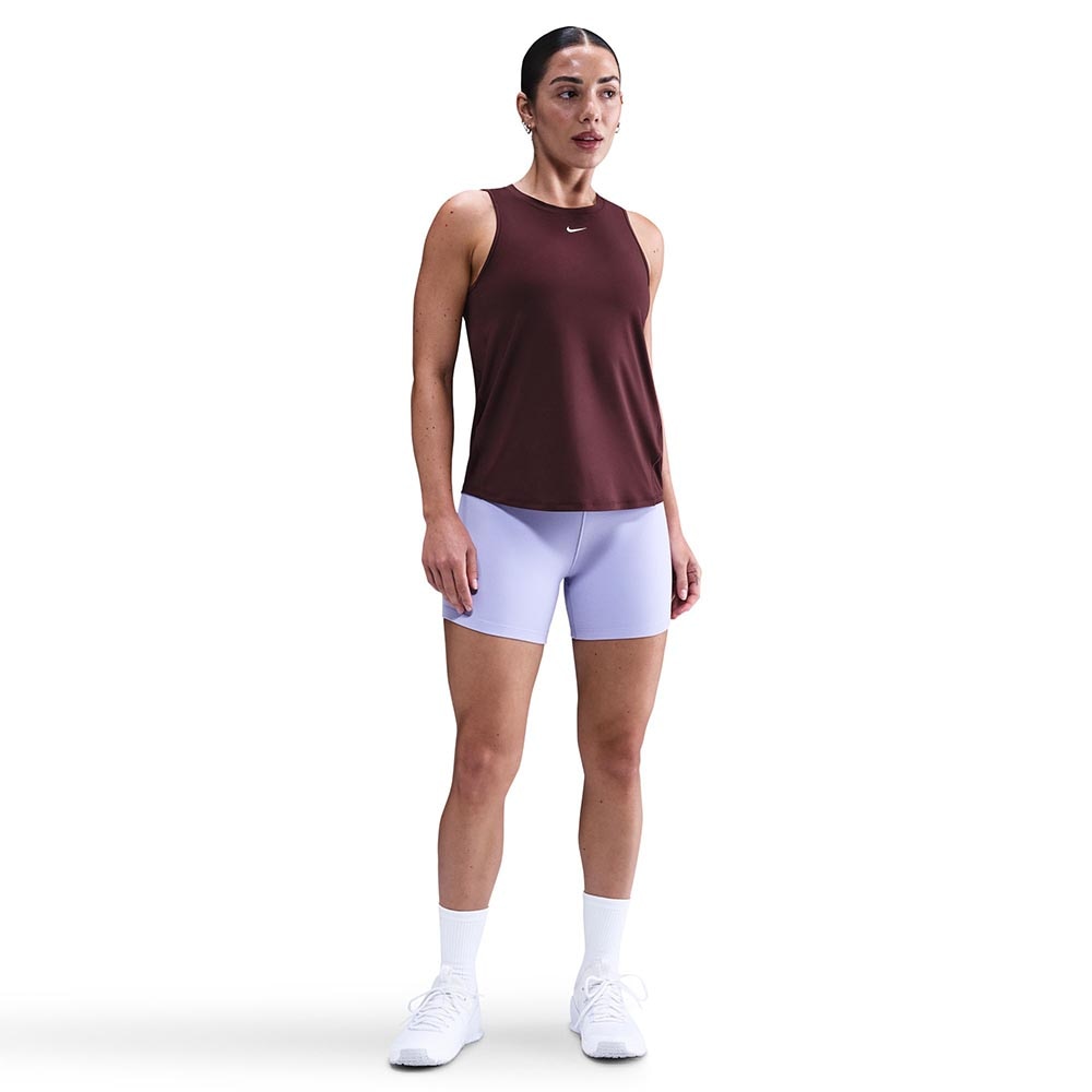 Nike Dri-Fit One Classic Tank Dame Burgunder