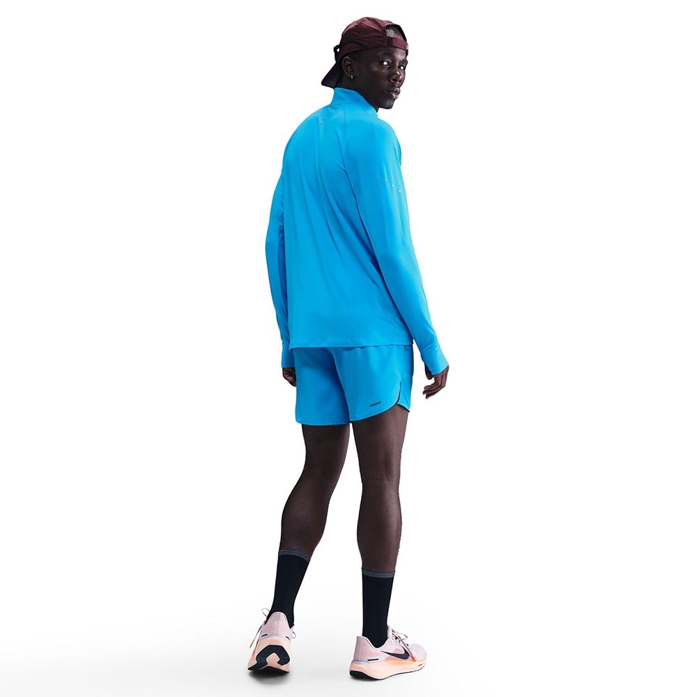 Nike Dri-Fit Stride Half-Zip Langermet Trøye Herre Blå