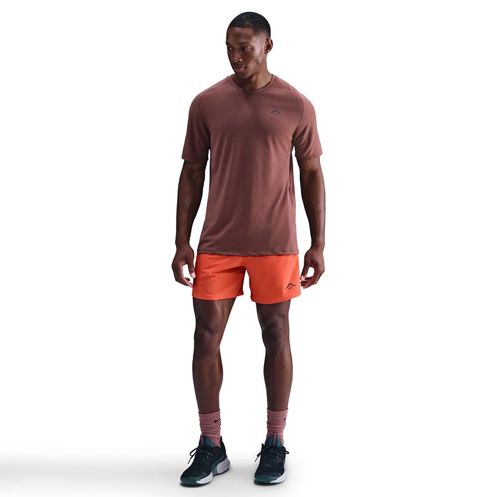 Nike Dri-Fit ADV Trail Solar Chase Kortermet Trøye Herre Brun