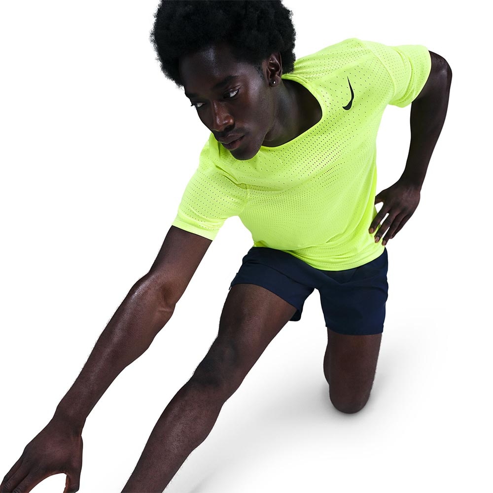Nike Dri-Fit ADV AeroSwift Kortermet Trøye Herre Volt