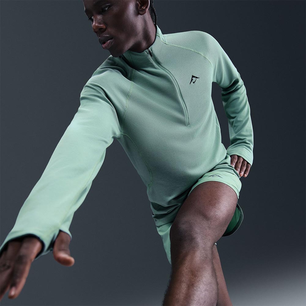Nike Dri-Fit Trail Midlayer Half-Zip Herre Turkis