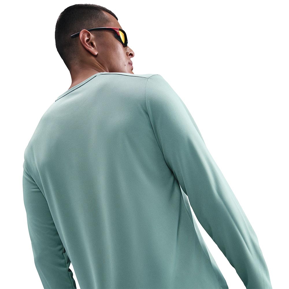 Nike Dri-Fit Miler UV Langermet Trøye Herre Turkis