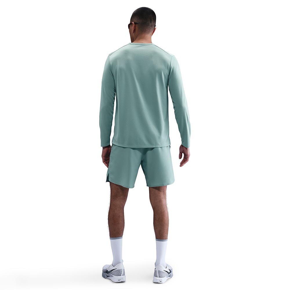 Nike Dri-Fit Miler UV Langermet Trøye Herre Turkis