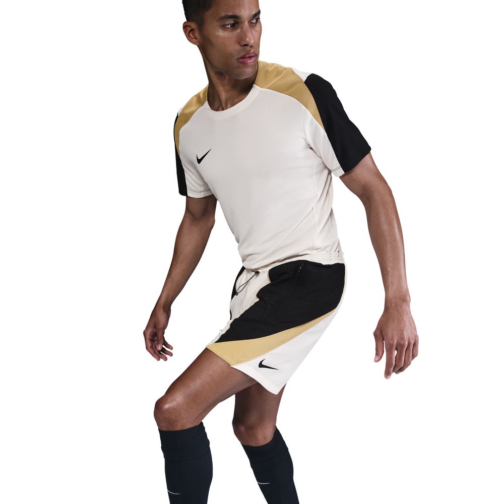 Nike Dri-FIT Strike+ Woven Treningsshorts Beige/Sort