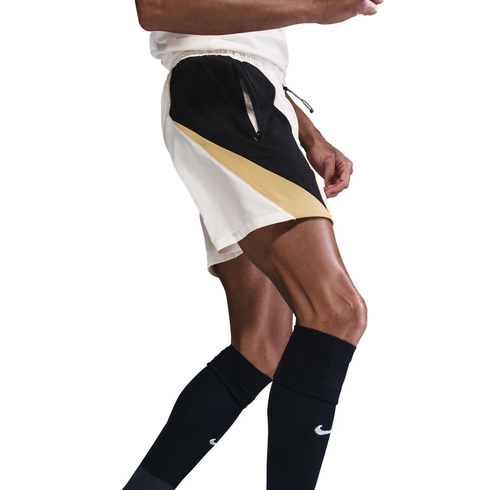 Nike Dri-FIT Strike+ Woven Treningsshorts Beige/Sort
