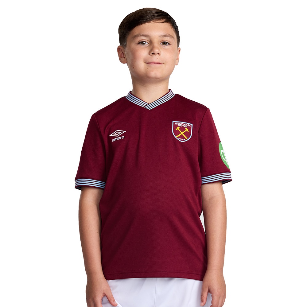 Umbro West Ham Fotballdrakt 25/26 Barn Hjemme