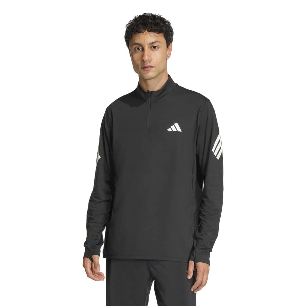 Adidas Adi365 Iconic 1/2 Zip Langermet Trøye Herre Sort/Hvit