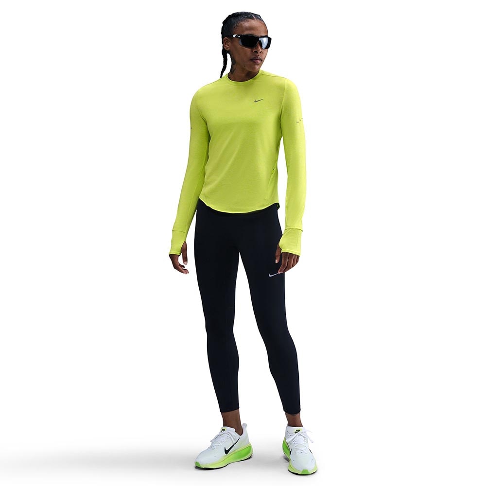 Nike Dri-Fit Swift UV Langermet Trøye Dame Volt