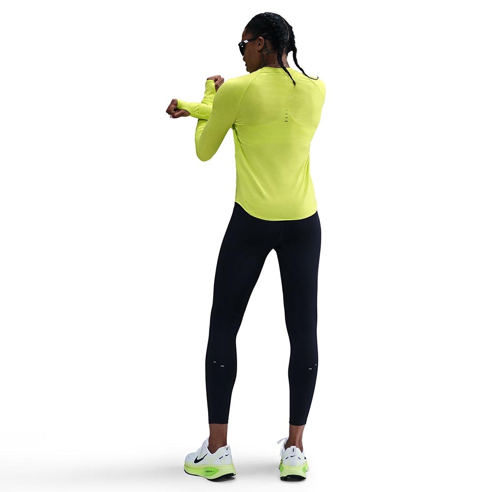 Nike Dri-Fit Swift UV Langermet Trøye Dame Volt