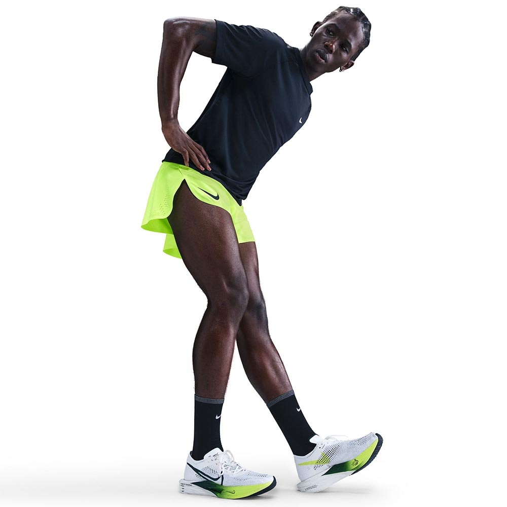 Nike AeroSwift Dri-Fit ADV 4'' Løpeshorts Herre Volt