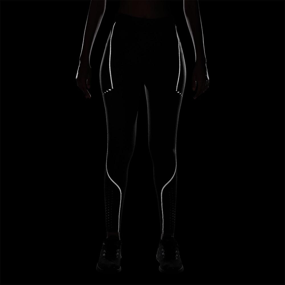 Nike Therma-Fit ADV Swift High-Rise Reflective 7/8 Løpetights Dame Sort