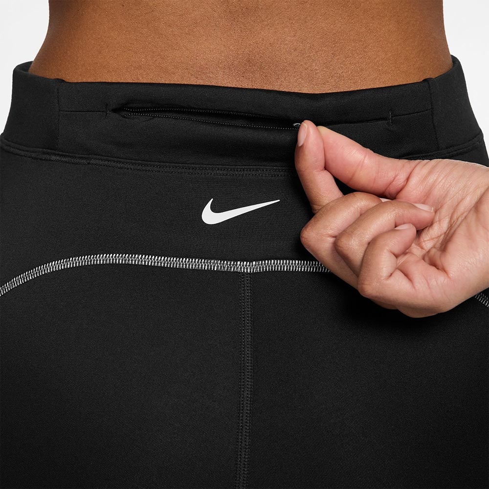 Nike Therma-Fit ADV Swift High-Rise Reflective 7/8 Løpetights Dame Sort