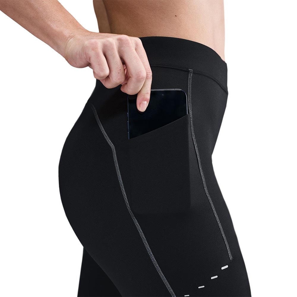 Nike Therma-Fit ADV Swift High-Rise Reflective 7/8 Løpetights Dame Sort