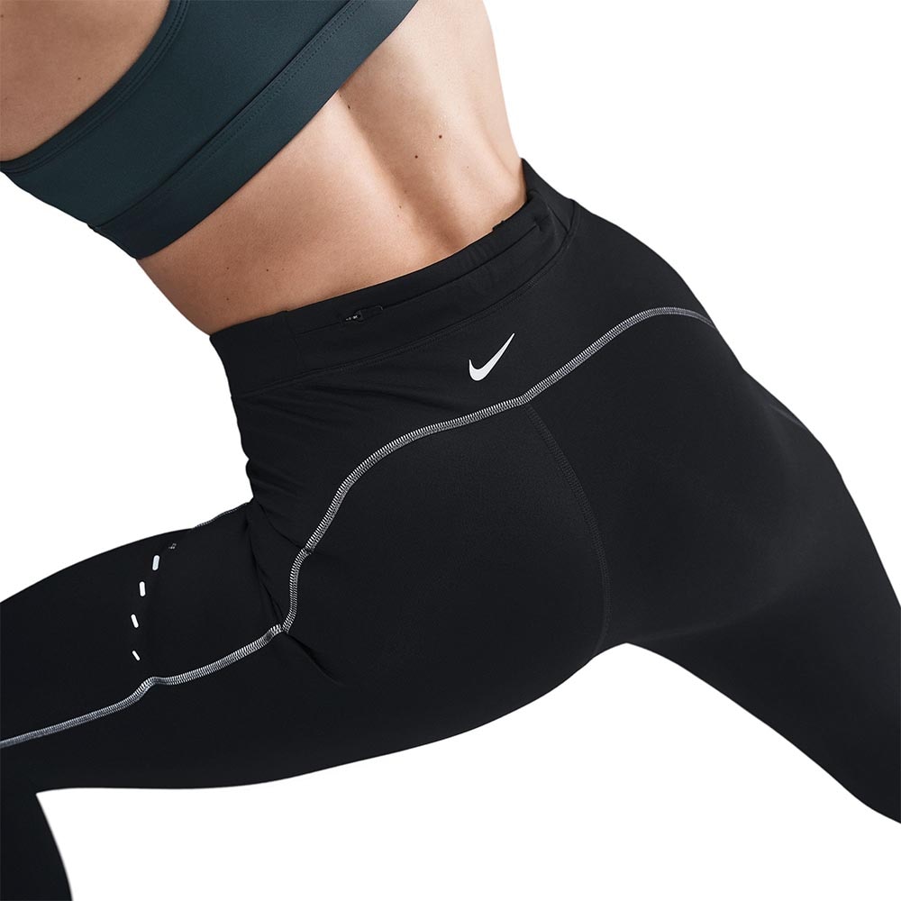 Nike Therma-Fit ADV Swift High-Rise Reflective 7/8 Løpetights Dame Sort