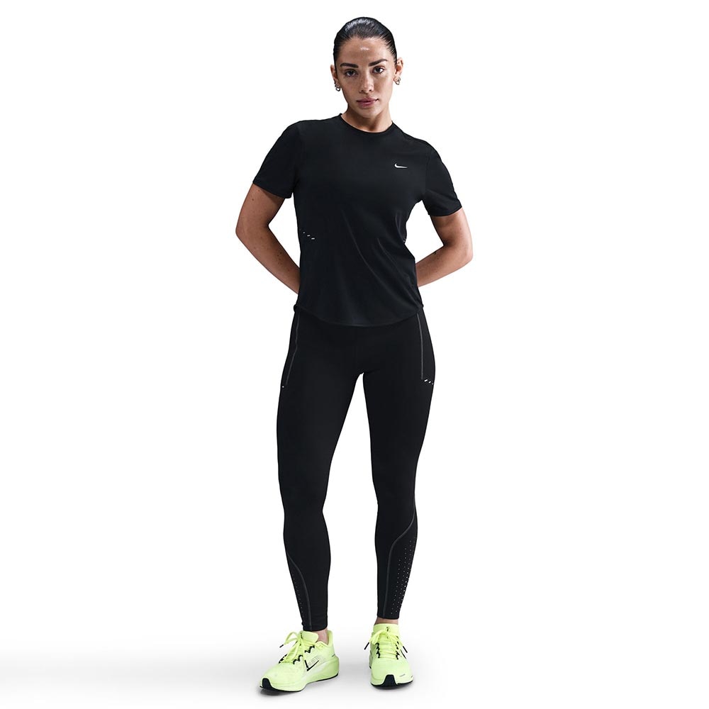 Nike Therma-Fit ADV Swift High-Rise Reflective 7/8 Løpetights Dame Sort