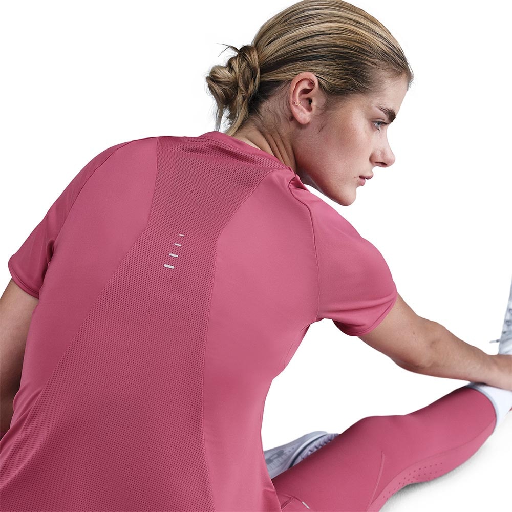 Nike Dri-Fit Swift Kortermet Trøye Dame Rosa