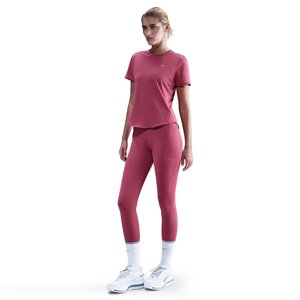 Nike Dri-Fit Swift Kortermet Trøye Dame Rosa