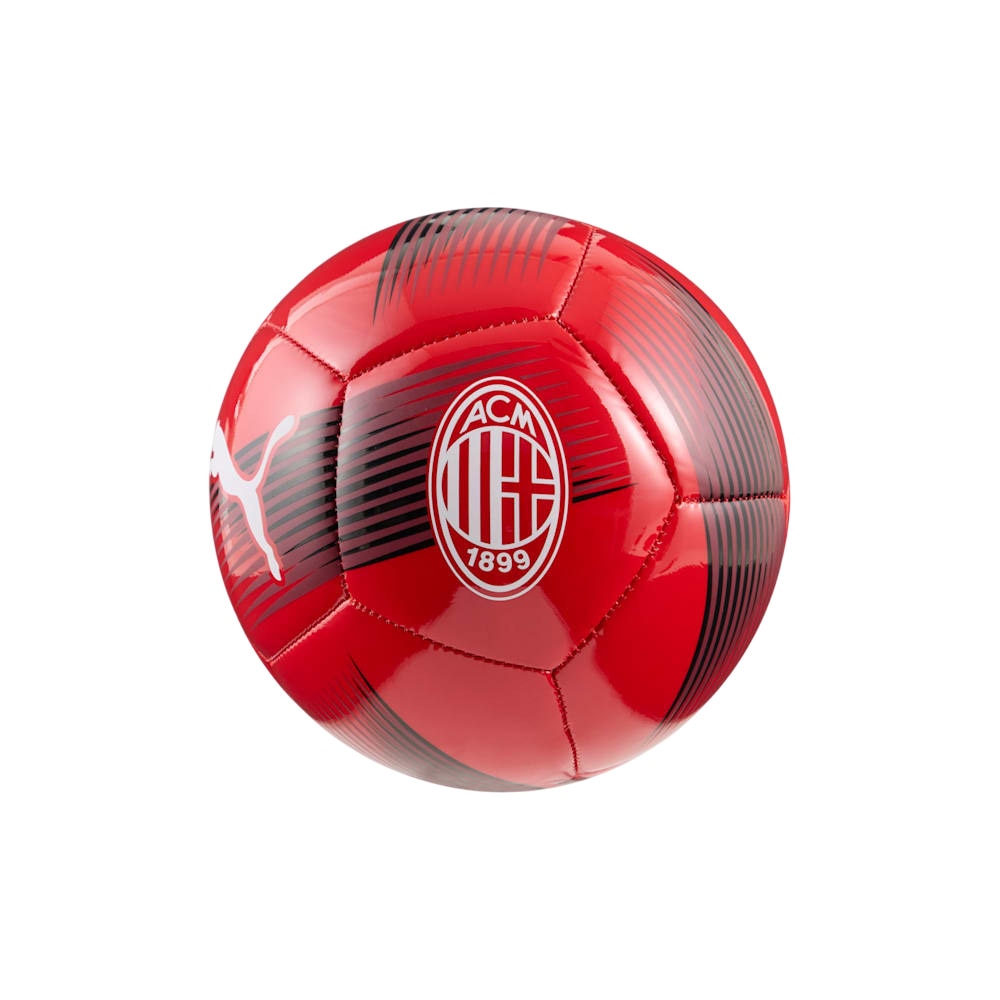 Puma AC Milan Fotball Mini Essential 25/26 Rød/Sort