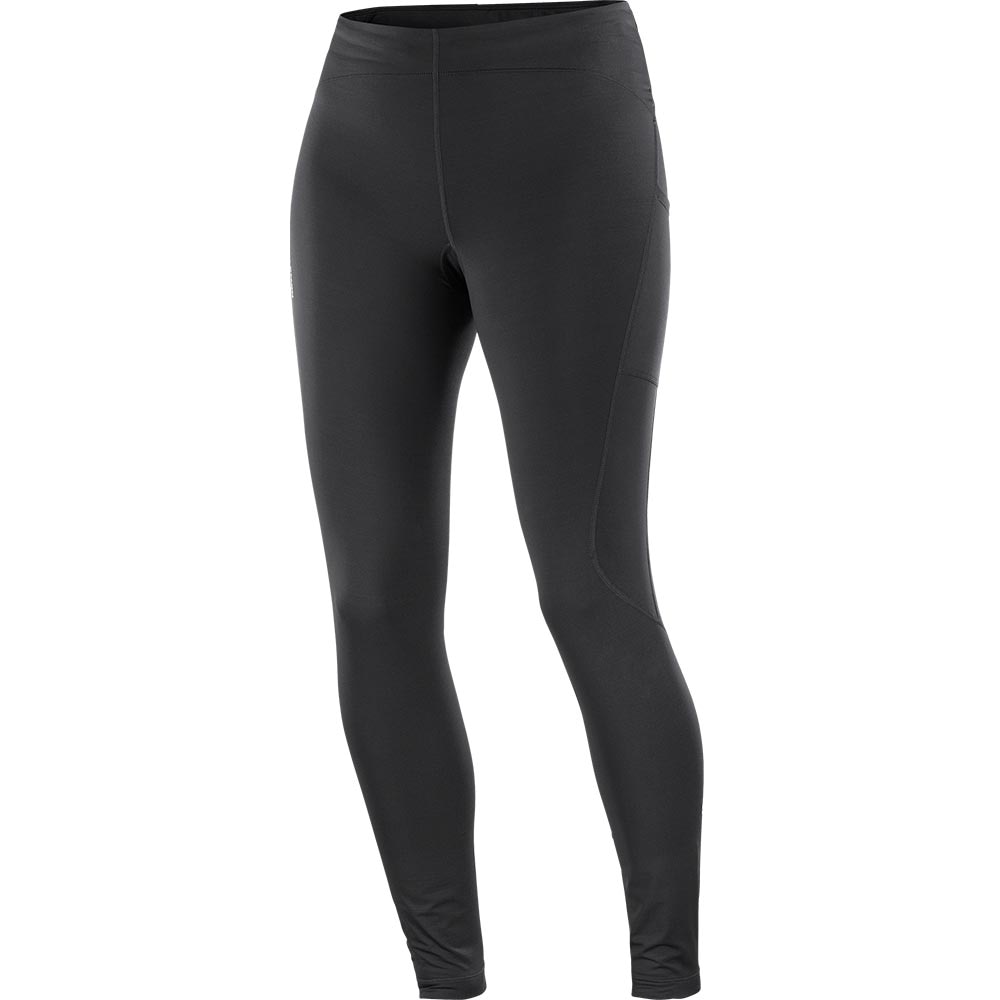Salomnon ShakeOut Core Warm Løpetights Dame Sort