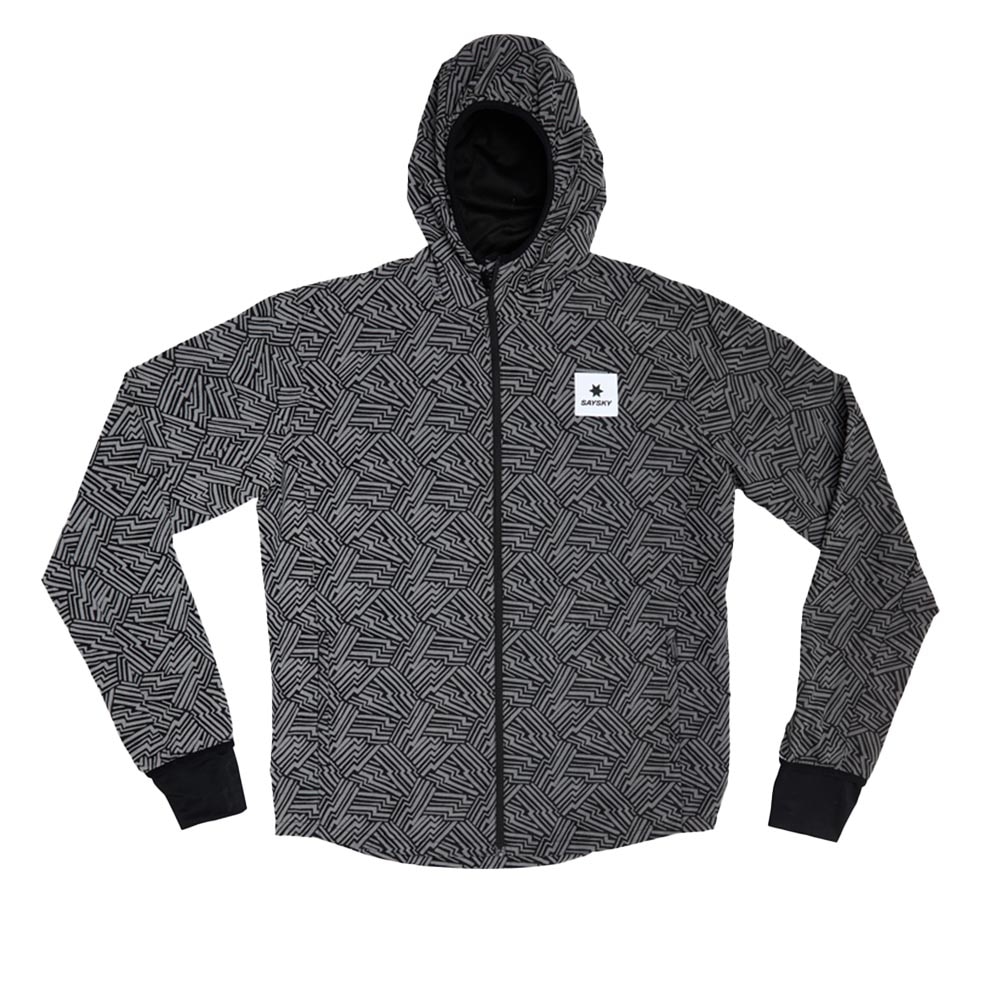 Saysky Reflective Blaze Løpejakke Herre Sort