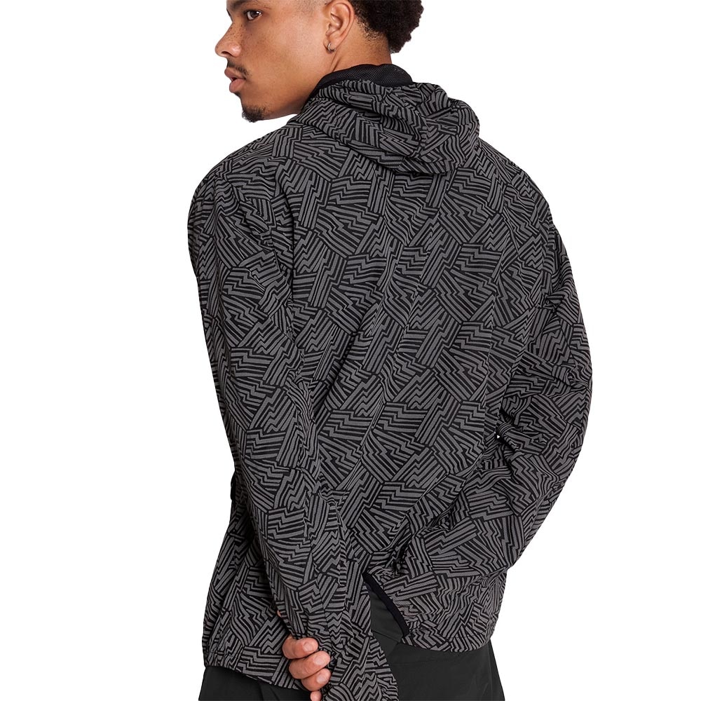 Saysky Reflective Blaze Løpejakke Herre Sort
