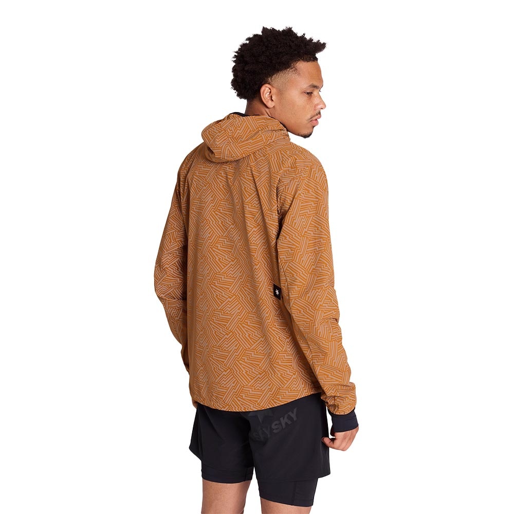 Saysky Reflective Blaze Løpejakke Herre Oransje