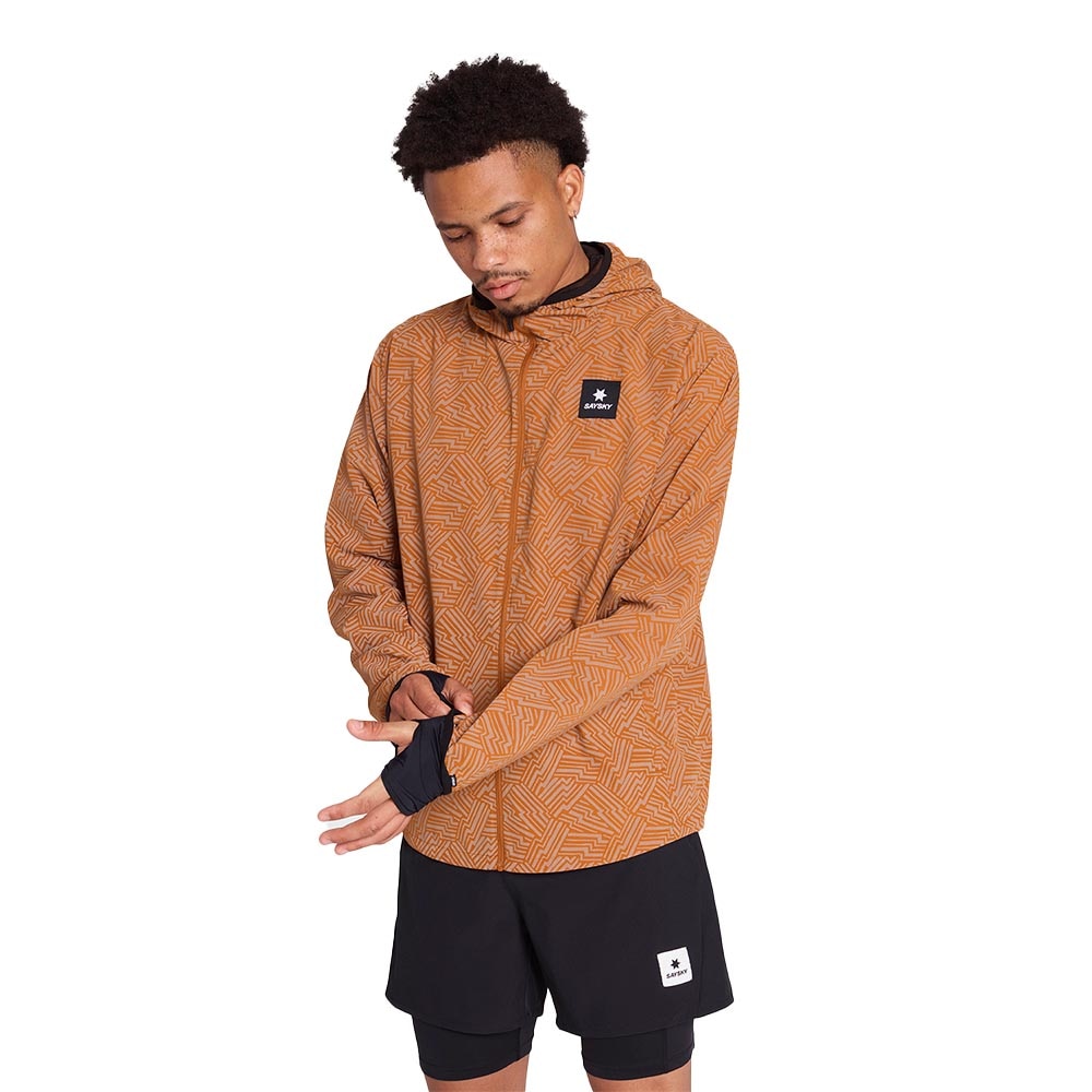 Saysky Reflective Blaze Løpejakke Herre Oransje
