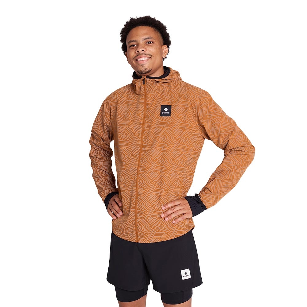 Saysky Reflective Blaze Løpejakke Herre Oransje