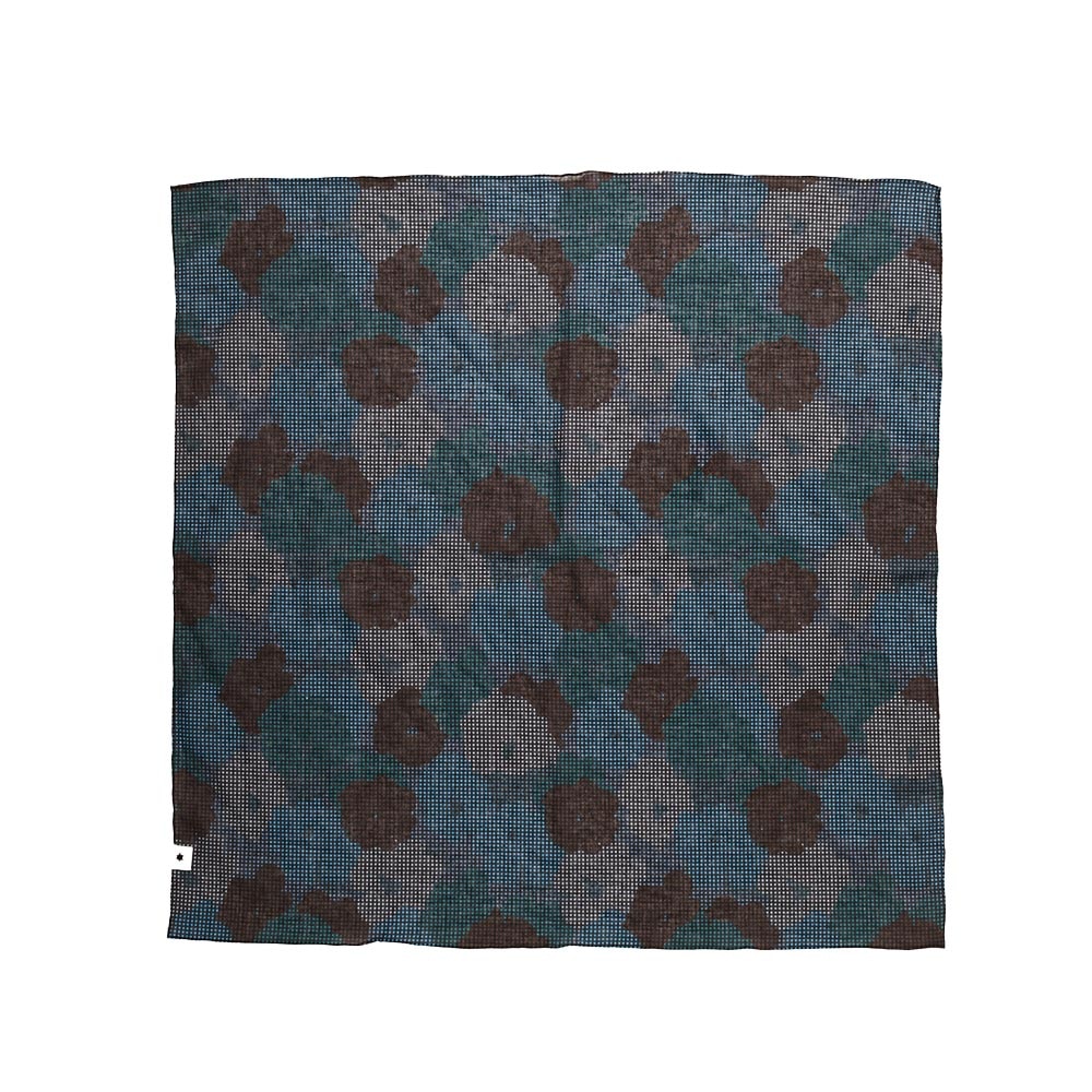 Saysky Flower Bandana Blå/Flerfarget