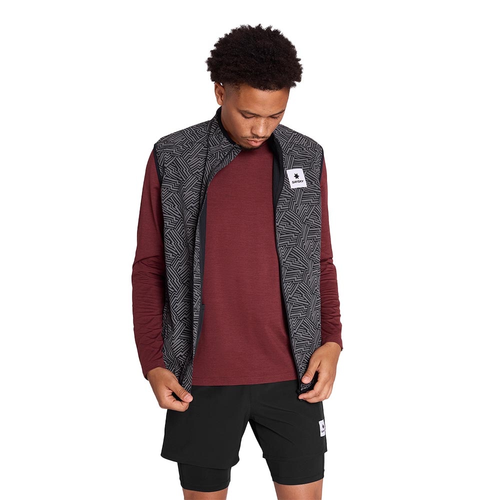 Saysky Reflective Pace Vest Sort
