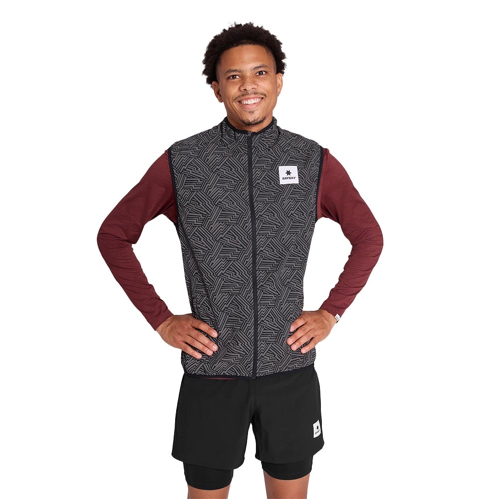 Saysky Reflective Pace Vest Sort