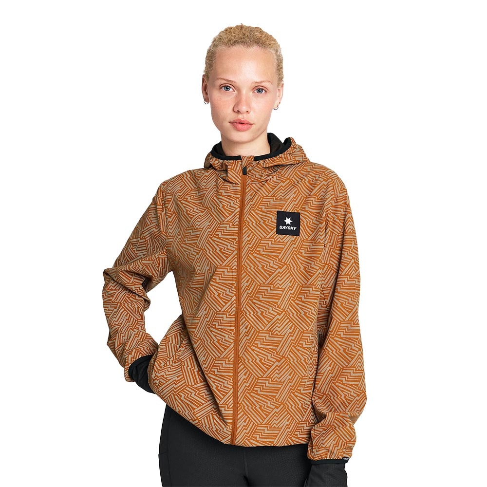 Saysky Reflective Blaze Løpejakke Dame Oransje