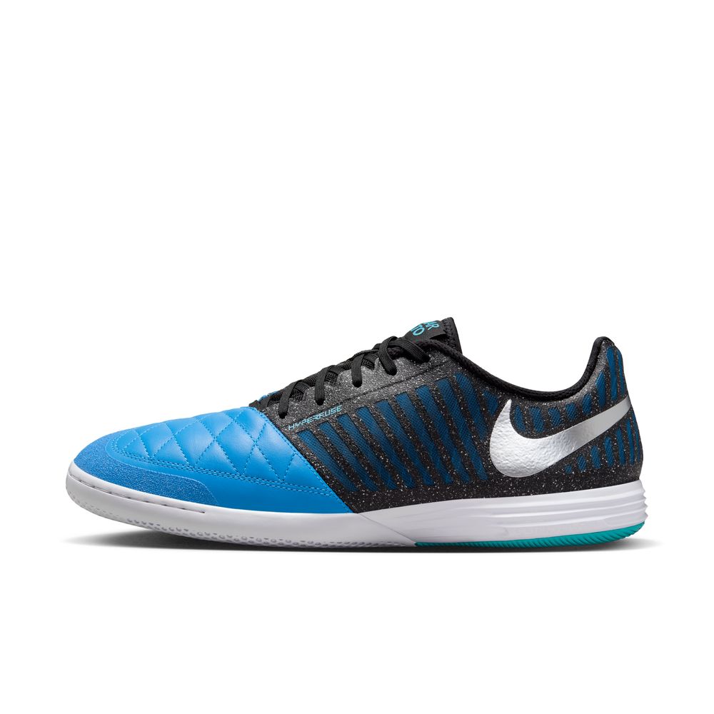 Nike Lunargato II IC Futsal Innendørs Fotballsko Blå/Sort