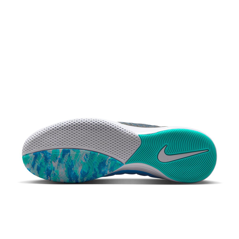 Nike Lunargato II IC Futsal Innendørs Fotballsko Blå/Sort