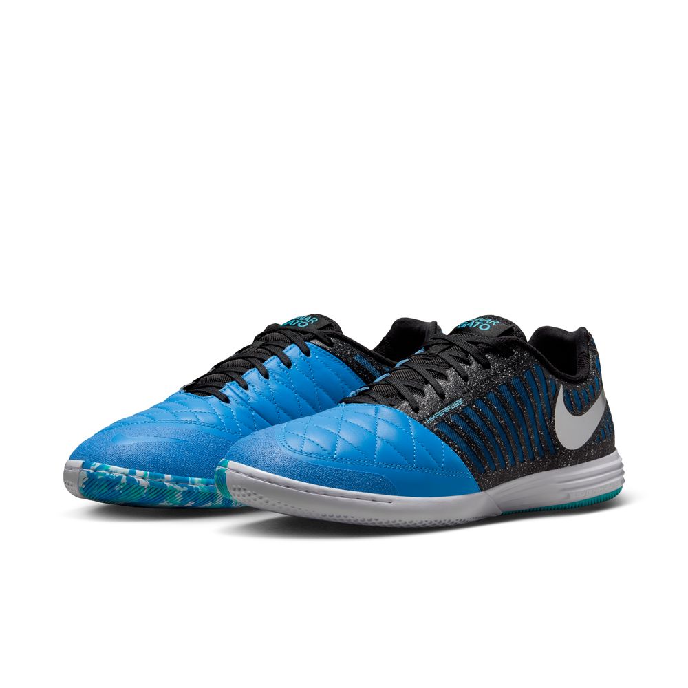 Nike Lunargato II IC Futsal Innendørs Fotballsko Blå/Sort