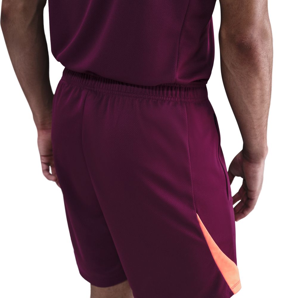 Nike Dri-FIT Strike Treningsshorts Burgunder/Oransje