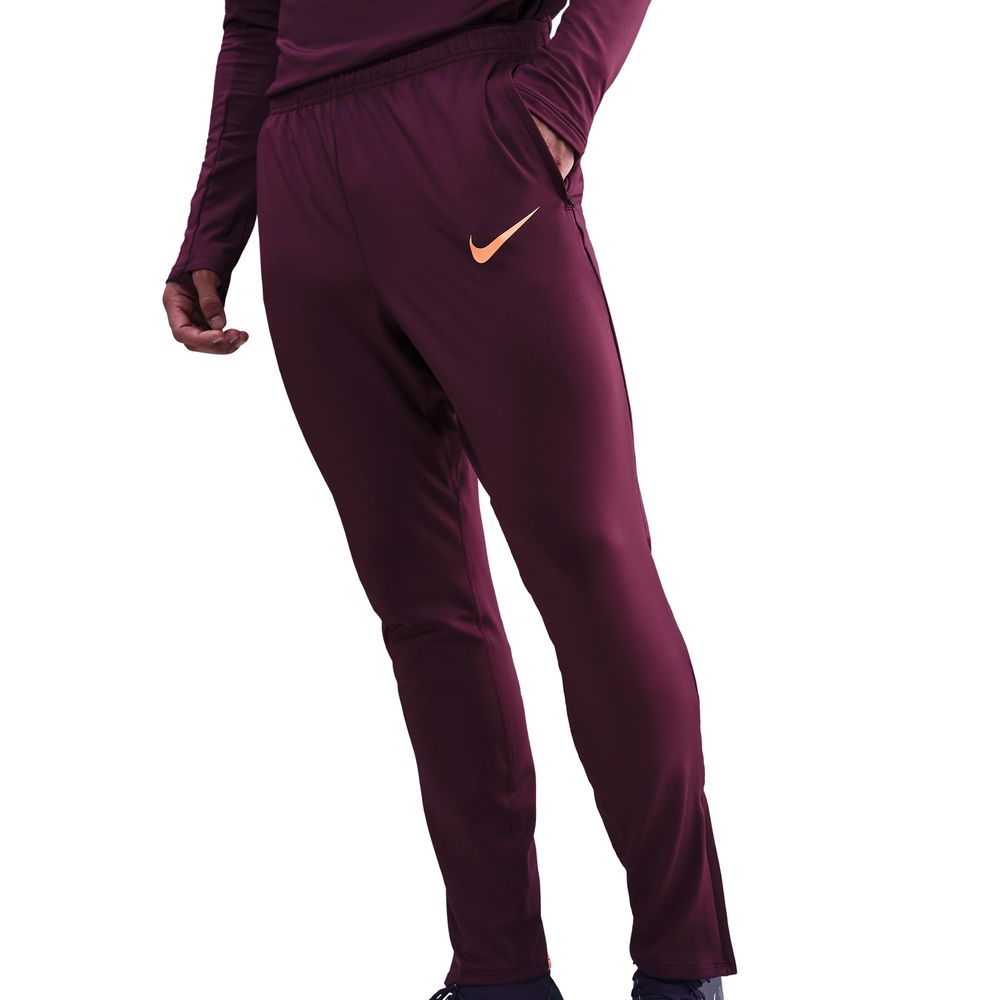 Nike Dri-FIT Strike Treningsbukse Burgunder/Oransje