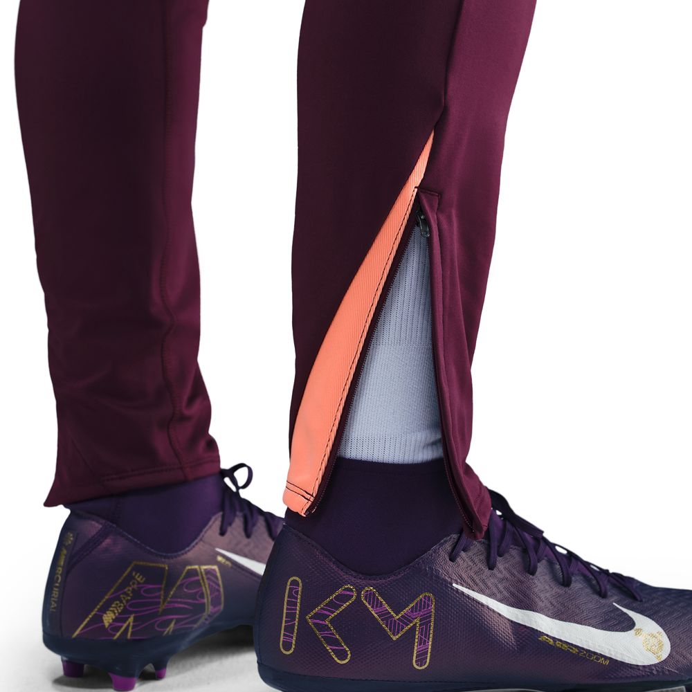 Nike Dri-FIT Strike Treningsbukse Burgunder/Oransje