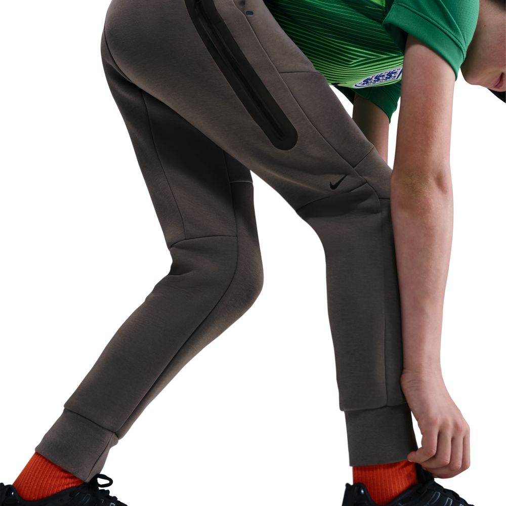 Nike NSW Tech Fleece Fritidsbukse Barn Brun/Grå