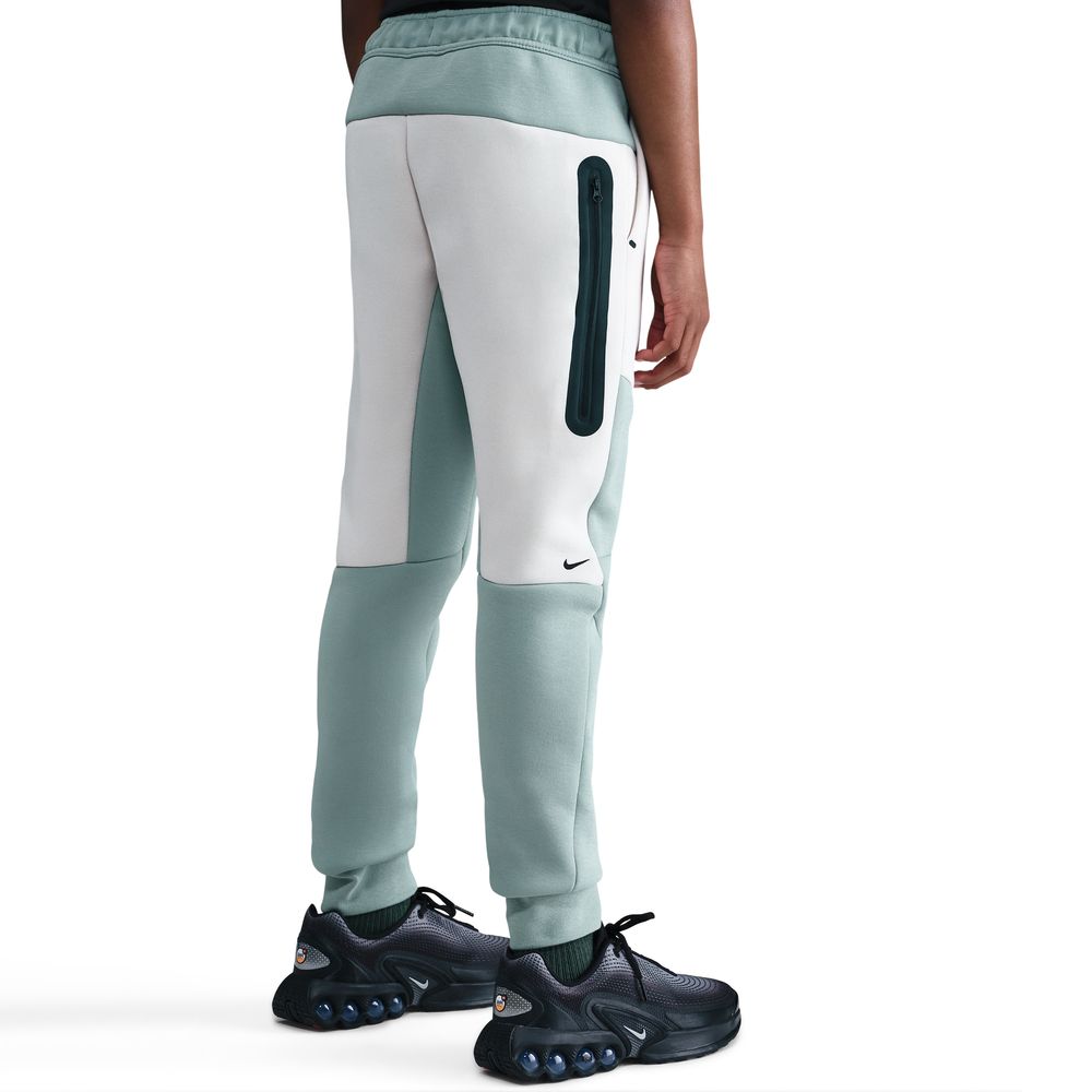 Nike NSW Tech Fleece Fritidsbukse Barn Grønn/Hvit