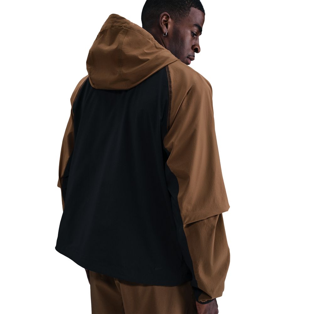 Nike Tech Woven Windrunner Jakke Brun/Sort