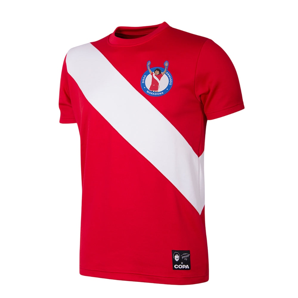Copa Maradona X COPA Argentinos Juniors 1976 Retro Footballdrakt Hjemme