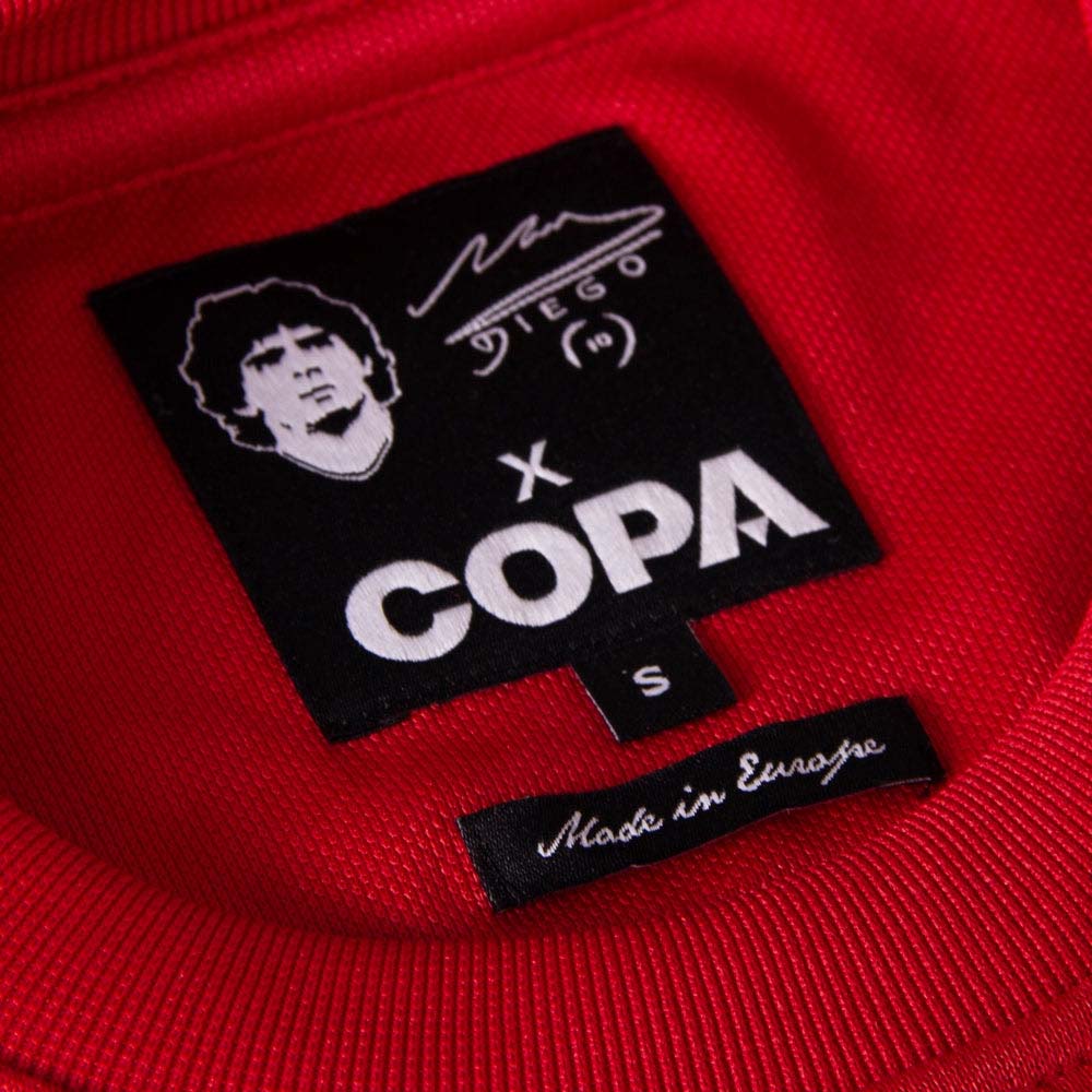 Copa Maradona X COPA Argentinos Juniors 1976 Retro Footballdrakt Hjemme