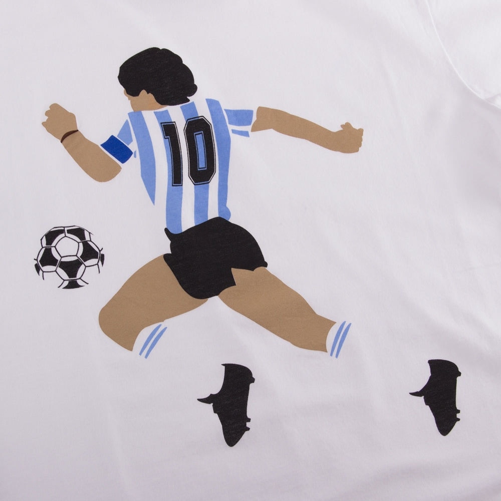 Copa Maradona X COPA Argentina Graphic T-Skjorte Hvit