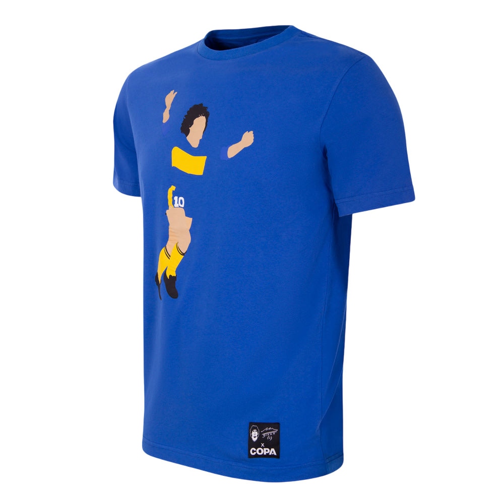 Copa Maradona X COPA Boca Juniors Graphic T-Skjorte Blå