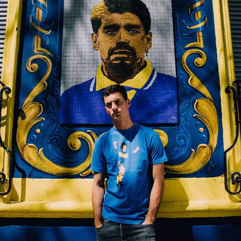 Copa Maradona X COPA Boca Juniors Graphic T-Skjorte Blå